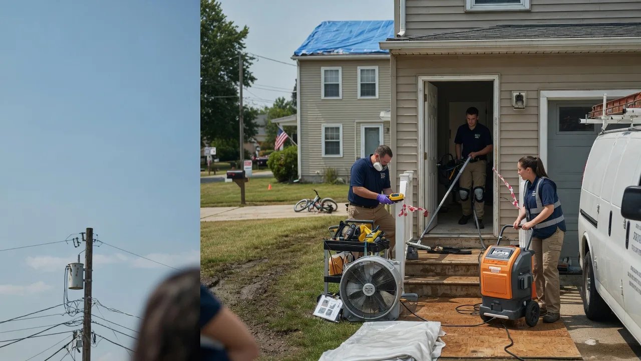 Water Damage Repair in Woonsocket, SD near me